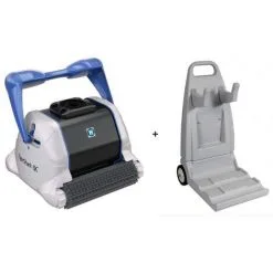 Robot De Piscine électrique TigerShark QC Brosses Picots + Chariot - Hayward - Noir