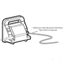 Câble Pour Robot De Piscine électrique Tiger Shark Ou Aquavac - Hayward
