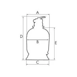 HAYWARD Filtre A Sable Piscine Powerline Top 6 M3/h 8 HAYWARD Filtre A Sable Piscine Powerline Top 6 M3/h -Hayward Soldes Boutique 15013378 4