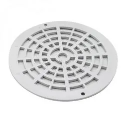 Grille Bonde De Fond Ronde Pour Piscine - Diam 17,5 Cm - Blanc - Hayward - Blanc