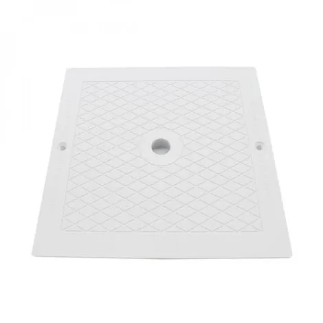 Couvercle Carré Pour Skimmer De Piscine - 25.5 X 25.5 Cm - Blanc - Hayward - Blanc 1 Couvercle Carré Pour Skimmer De Piscine - 25.5 X 25.5 Cm - Blanc - Hayward - Blanc