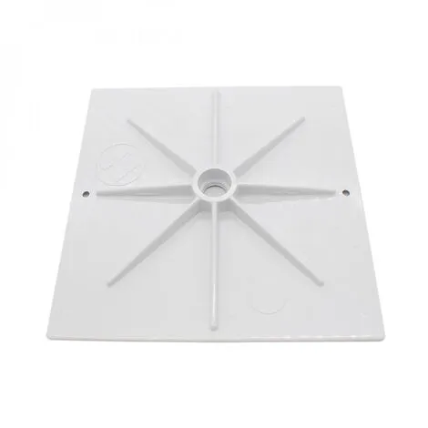 Couvercle Carré Pour Skimmer De Piscine - 25.5 X 25.5 Cm - Blanc - Hayward - Blanc 3 Couvercle Carré Pour Skimmer De Piscine - 25.5 X 25.5 Cm - Blanc - Hayward - Blanc – Image 3