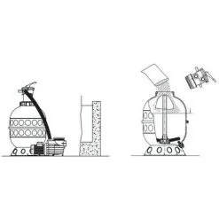 HAYWARD Filtre Pro Top Série Hi 6 M³/h Ø400 -Hayward Soldes Boutique 45425484 3