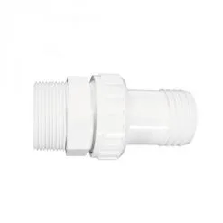 Raccord Union Econo Cannelé 1-1/2 Pouce - Blanc - SP1493 - Hayward - Blanc