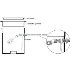 Régulateur De Niveau Pour Piscine Cofies Hayward - Blanc -Hayward Soldes Boutique 7723590 4