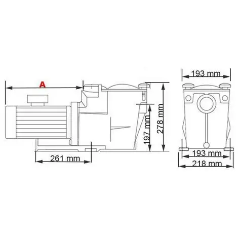 Pompe De Filtration Piscine Super Pump Hayward 1,5 Cv Mono 18 M³/h 2" Sp2616xw221 5 Pompe De Filtration Piscine Super Pump Hayward 1,5 Cv Mono 18 M³/h 2" Sp2616xw221 – Image 5